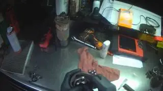 VW A4: Driver side outer CV boot replacement