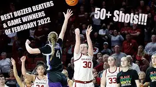 Best Women's College Basketball Buzzer Beaters and Game Winners of February 2022