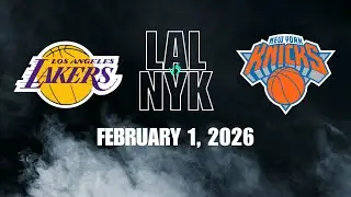 Los Angeles Lakers vs New York Knicks Full Game Highlights &ndash; February 1, 2026 | NBA 2025-2026