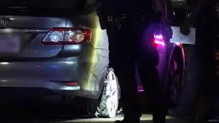 Woman fatally struck after exiting vehicle to check tire in middle of freeway