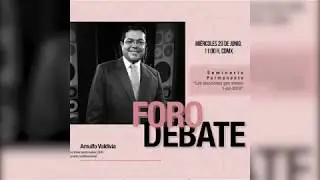 Foro Debate 15 - Arnulfo Valdivia Machuca
