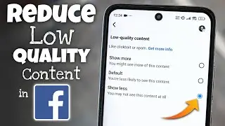 How to Reduce Low Quality Content in Facebook
