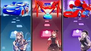 Tiles hop 2 🆚 Girl🆚 MC queen monster 🆚Bomb