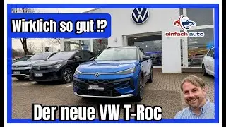 VW T-Roc Life (1.5 TSI 110 kW/150 PS) Test - Was bringt der neue T-Roc mit sich? einfach auto Check!