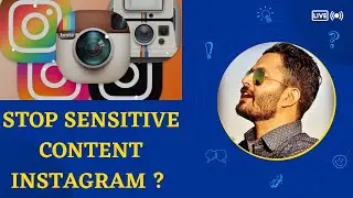 Stop sensitive content in Instagram business account | Settings explained step by step | #instatips
