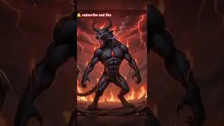 DEMON PANTHER 😈🔥 | सबसे खतरनाक राक्षसी जानवर | Hell Beast Awakens ⚡#ai #viral #shosts