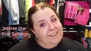 5 Color Eyeshadow Look | Pink Religion Jeffree Star | Pink and Purple Smokey Eyeshadow Look 5 Colors