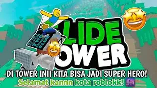 Menjadi super heroo dan Selamat kann bumi!! 😆🌆🌎||Roblox Indonesia🇮🇩||#fypシ゚viral #tower