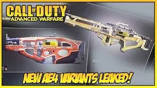 ALL AE4 VARIANTS - Call Of Duty Advanced Warfare