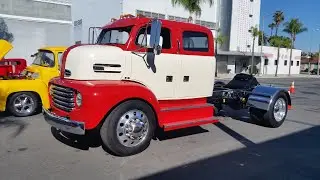 1948 Ford F-6 COE $200,000 Custom Build Crew Cab 48 F6 Cab Over Engine C6 2 Ton C-6 Suicide Doors