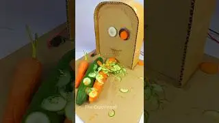 Vegetable Cutting machine DIY home #dcmotor #youtubeshorts #shorts #motor