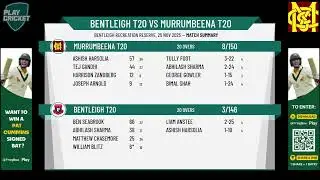 Bentleigh T20 v Murrumbeena T20