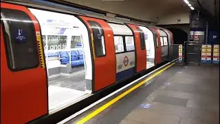 London Jubilee Line 1996 Stock Departing St John's Wood, Jubilee Line 1996TS Stock, 1996 Stock Train