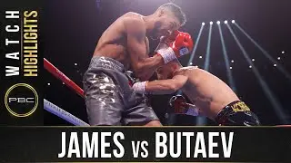 Основные моменты боя Джеймс против Бутаева: 30 октября 2021 г. | PBC на SHOWTIME