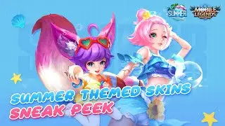 NaNa & Angela New Skin |Summer Themed Skins Trailer | Mobile Legends: Bang Bang