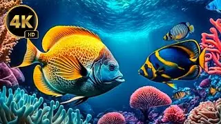 Relaxing Piano Music 🎶 | Beautiful Underwater 🐠 Nature for Sleep, Meditation & Stress Relief🧘