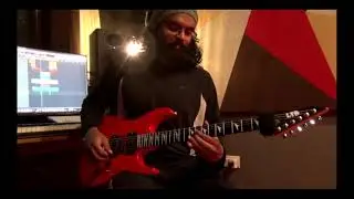 My New Home Studio | The Red Rugg | Modern metal guitar Playthrough | Epic Home studio setup