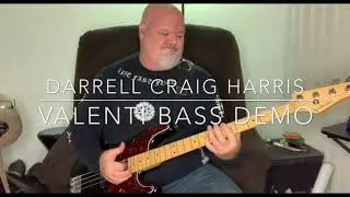 Valenti Bass demo with my new Tele Bass #guitar in Vegas - Darrell Craig Harris in Las Vegas