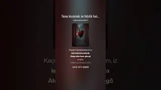 Sana inanmak ne büyük hataymış