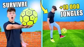 STAR FREESTYLE survie à +10  000 JONGLES ! (suis-je vraiment capable ?) 😮