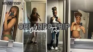 Orlando Trip🌴 |Road trip, universal studios, downtown disney|