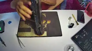 Repair laptop fein - keyboard auto press - certain key not detect - illegear raven