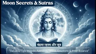 Moon Secrets 🌙 Valuable Tips in Vedic Astrology | Mind, Emotions & Inner Balance