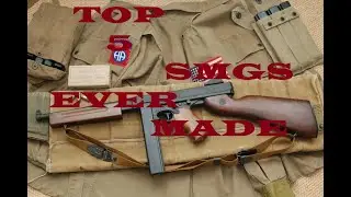 TOP 5 Submachine guns ever made.#history #facts #militaryarchive #militaryhistory #submachineguns.