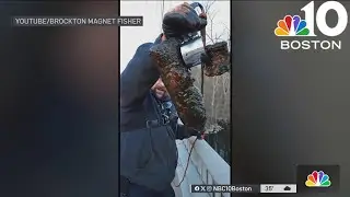 Magnet fisher says he pulled live mortar out of Charles River