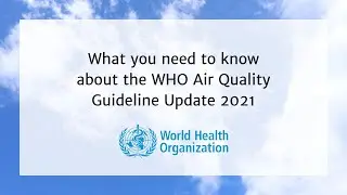 Your Guide to the New WHO Air Quality Standards | 2021 Update with 3-4x reductions in key pollutants