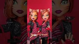 Monster High Creeproduction Toralei Stripe unboxing & comparison! #doll #monsterhigh
