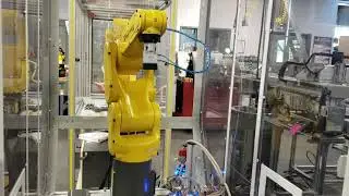 Mechatronics : Robotics, Fanuc Calling Subroutines for Different Paths