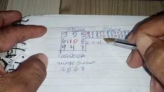 c&oacute;digo da mega sena conc 2568