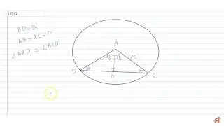 area od triangle in circle