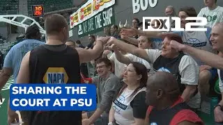 PSU Vikings share the bench with the all-stars of Hoop Camp