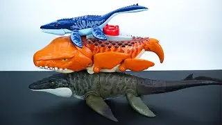 LEGO DINOSAUR: MOSASAURUS - TOYS ASMR - DINO KING TOYS 251219