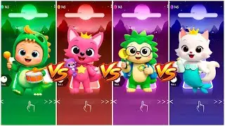 Bebeffin vs PinkFong / Coffin dance / TILES HOP
