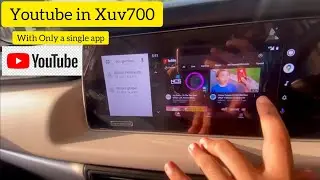 YouTube in xuv700 || how to install YouTube in xuv700 , Scorpion , fortuner in 1 easy way
