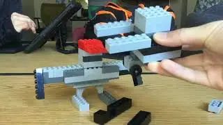 LEGO transformers: feetbot and wheelbot