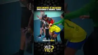 ❓O gesto incr&iacute;vel dessa brasileira emocionou o mundo