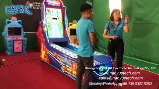 EPARK Animal Bowling Single Player Kids Coin Amusement Game Machine Video Entertainment Equipment