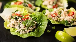 Keto Thai Chicken Larb Recipe - Light, Zesty & Easy to Make (Low-Carb Asian)
