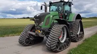 Soucy Tracks on a Fendt - Fitted by Outland Group Ltd.