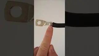 Как обжать наконечники на кабеле аккумулятора