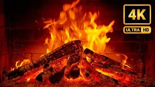 Gentle Jazz Piano & Fireplace | 10 Hours of Relaxing Jazz Instrumentals & Crackling Woods