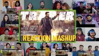 JAAT Trailer | REACTION MASH UP Sunny Deol | Randeep Hooda