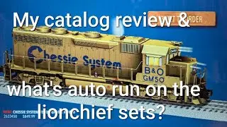 Lionel 2026 Big Book Review & what's auto run for lionchief engines?