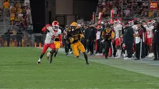 Full field-level highlights from No. 24 ASU's 24-16 loss to Houston (10/25/25)