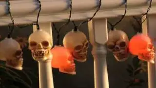 Halloween Skull Lights with Sound