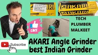AKARI  INDIA Angle Grindr New box Open ￼load speed 11000r/min power 950w APT-AG-801 LH